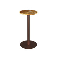 Bronze Halo Bar Table